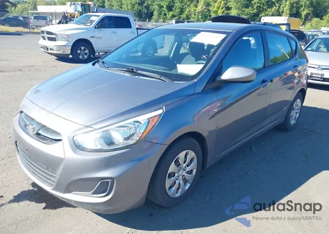 2015 Hyundai Accent Gs z USA, uszkodzony, nr VIN KMHCT5AE0FU232591